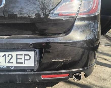 Черный Мазда 6, объемом двигателя 2 л и пробегом 273 тыс. км за 7500 $, фото 1 на Automoto.ua