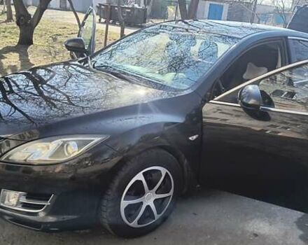 Черный Мазда 6, объемом двигателя 2 л и пробегом 273 тыс. км за 7500 $, фото 5 на Automoto.ua