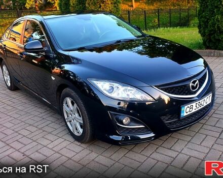 Черный Мазда 6, объемом двигателя 2.2 л и пробегом 292 тыс. км за 7700 $, фото 1 на Automoto.ua
