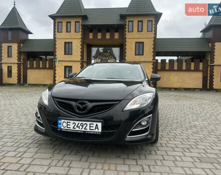 Черный Мазда 6, объемом двигателя 2.2 л и пробегом 258 тыс. км за 7500 $, фото 11 на Automoto.ua