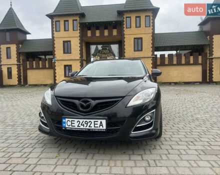 Черный Мазда 6, объемом двигателя 2.2 л и пробегом 258 тыс. км за 7500 $, фото 10 на Automoto.ua