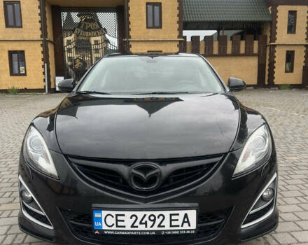 Черный Мазда 6, объемом двигателя 2.2 л и пробегом 258 тыс. км за 7500 $, фото 9 на Automoto.ua