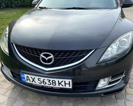 Черный Мазда 6, объемом двигателя 2 л и пробегом 206 тыс. км за 9300 $, фото 5 на Automoto.ua