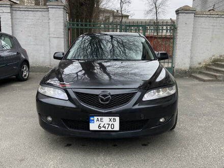 Черный Мазда 6, объемом двигателя 2.3 л и пробегом 173 тыс. км за 4600 $, фото 1 на Automoto.ua