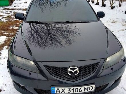 Мазда 6 2002 в Люботине на Automoto.ua Черный Мазда 6, объемом двигателя 2 л и пробегом 190 тыс. км за 4400 $, фото 1 на Automoto.ua