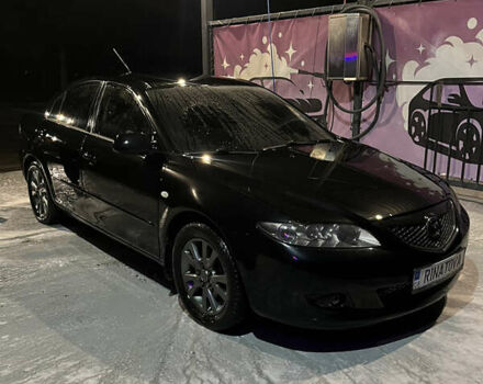 Чорний Мазда 6, об'ємом двигуна 2 л та пробігом 262 тис. км за 4000 $, фото 1 на Automoto.ua