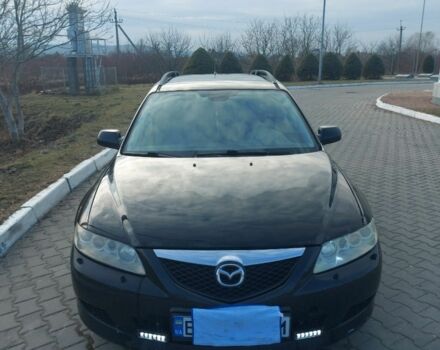 Черный Мазда 6, объемом двигателя 2 л и пробегом 417 тыс. км за 2800 $, фото 1 на Automoto.ua