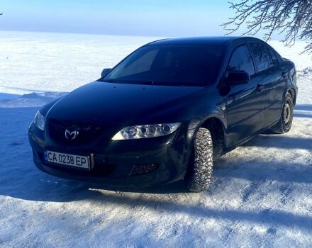 Черный Мазда 6, объемом двигателя 2 л и пробегом 287 тыс. км за 3000 $, фото 1 на Automoto.ua