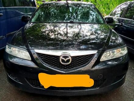Черный Мазда 6, объемом двигателя 1.8 л и пробегом 210 тыс. км за 4600 $, фото 1 на Automoto.ua