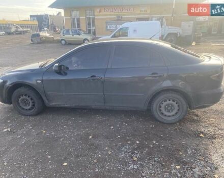 Чорний Мазда 6, об'ємом двигуна 2 л та пробігом 287 тис. км за 3800 $, фото 1 на Automoto.ua