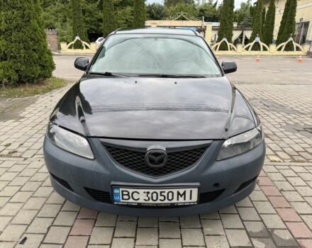 Черный Мазда 6, объемом двигателя 2 л и пробегом 355 тыс. км за 2000 $, фото 1 на Automoto.ua