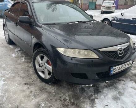 Чорний Мазда 6, об'ємом двигуна 2 л та пробігом 240 тис. км за 4000 $, фото 1 на Automoto.ua