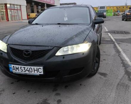 Черный Мазда 6, объемом двигателя 2 л и пробегом 390 тыс. км за 2999 $, фото 1 на Automoto.ua