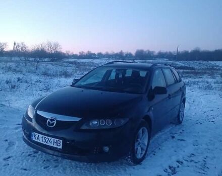 Чорний Мазда 6, об'ємом двигуна 2 л та пробігом 375 тис. км за 2300 $, фото 1 на Automoto.ua