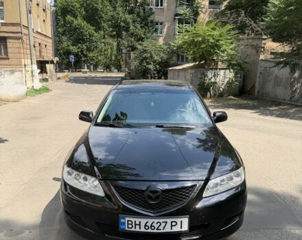 Черный Мазда 6, объемом двигателя 2 л и пробегом 232 тыс. км за 4200 $, фото 1 на Automoto.ua