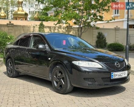 Черный Мазда 6, объемом двигателя 2 л и пробегом 220 тыс. км за 3999 $, фото 1 на Automoto.ua