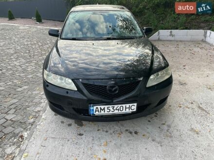 Черный Мазда 6, объемом двигателя 2 л и пробегом 398 тыс. км за 2000 $, фото 1 на Automoto.ua