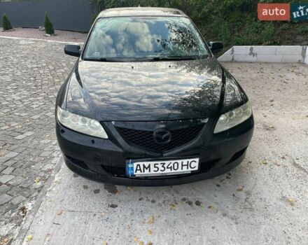 Черный Мазда 6, объемом двигателя 2 л и пробегом 398 тыс. км за 2000 $, фото 1 на Automoto.ua