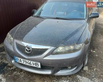 Черный Мазда 6, объемом двигателя 2 л и пробегом 330 тыс. км за 1800 $, фото 1 на Automoto.ua