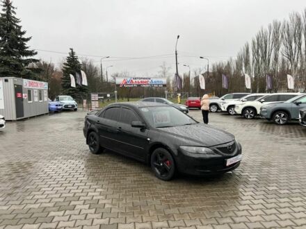Черный Мазда 6, объемом двигателя 2 л и пробегом 227 тыс. км за 4500 $, фото 1 на Automoto.ua