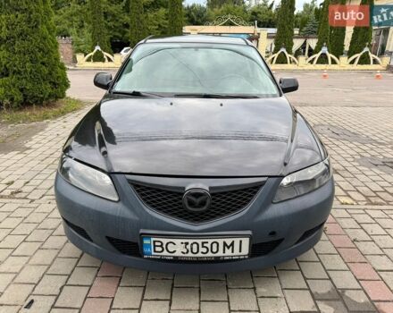 Черный Мазда 6, объемом двигателя 2 л и пробегом 350 тыс. км за 2000 $, фото 1 на Automoto.ua