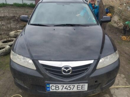 Чорний Мазда 6, об'ємом двигуна 2 л та пробігом 298 тис. км за 4000 $, фото 1 на Automoto.ua