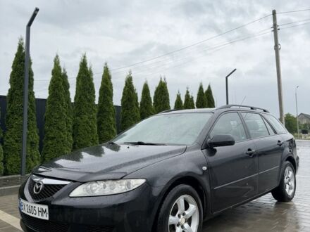 Черный Мазда 6, объемом двигателя 2 л и пробегом 270 тыс. км за 3700 $, фото 1 на Automoto.ua