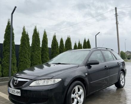Черный Мазда 6, объемом двигателя 2 л и пробегом 270 тыс. км за 3700 $, фото 1 на Automoto.ua