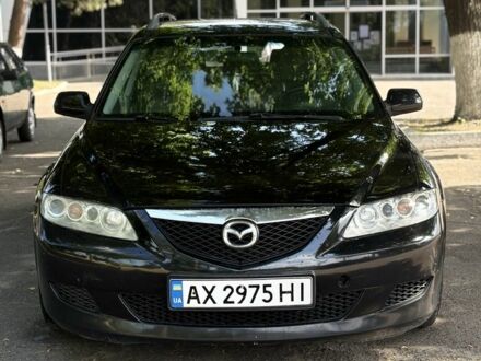 Чорний Мазда 6, об'ємом двигуна 2 л та пробігом 240 тис. км за 3000 $, фото 1 на Automoto.ua