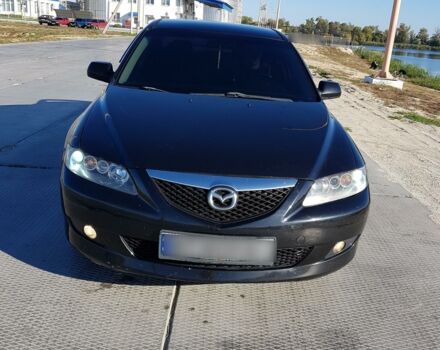 Чорний Мазда 6, об'ємом двигуна 2 л та пробігом 200 тис. км за 6300 $, фото 1 на Automoto.ua