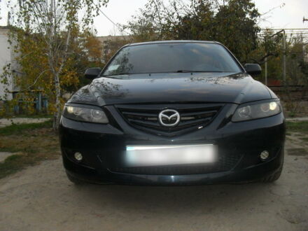 Чорний Мазда 6, об'ємом двигуна 2 л та пробігом 192 тис. км за 5600 $, фото 1 на Automoto.ua
