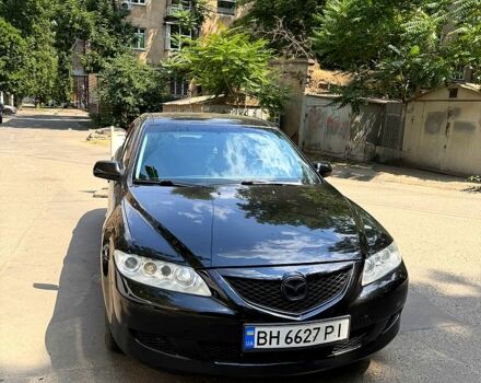 Черный Мазда 6, объемом двигателя 2 л и пробегом 232 тыс. км за 4200 $, фото 1 на Automoto.ua
