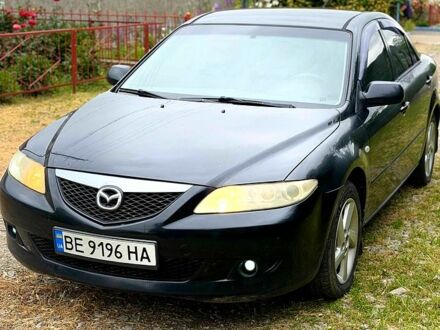 Чорний Мазда 6, об'ємом двигуна 2 л та пробігом 322 тис. км за 3700 $, фото 1 на Automoto.ua