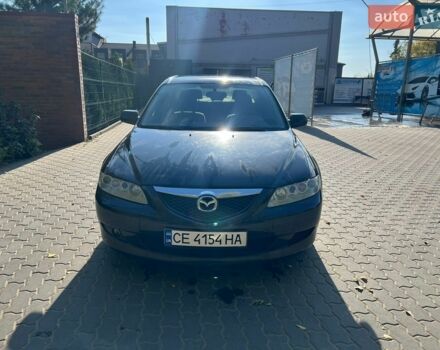 Черный Мазда 6, объемом двигателя 2 л и пробегом 290 тыс. км за 2950 $, фото 1 на Automoto.ua