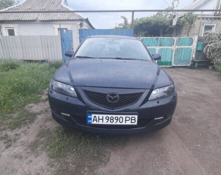 Черный Мазда 6, объемом двигателя 2 л и пробегом 230 тыс. км за 4550 $, фото 1 на Automoto.ua