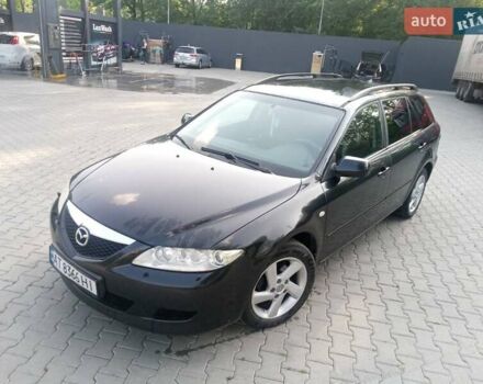 Чорний Мазда 6, об'ємом двигуна 2 л та пробігом 346 тис. км за 3350 $, фото 1 на Automoto.ua
