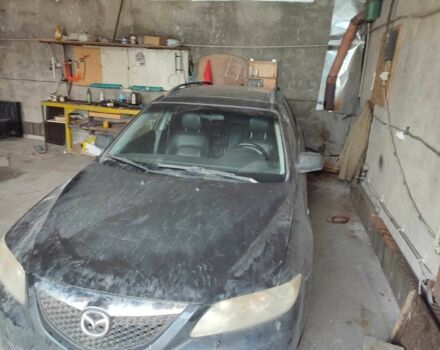 Чорний Мазда 6, об'ємом двигуна 2 л та пробігом 320 тис. км за 1400 $, фото 1 на Automoto.ua
