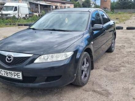Чорний Мазда 6, об'ємом двигуна 2 л та пробігом 314 тис. км за 4350 $, фото 1 на Automoto.ua
