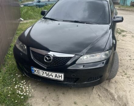Черный Мазда 6, объемом двигателя 1.8 л и пробегом 380 тыс. км за 3500 $, фото 1 на Automoto.ua