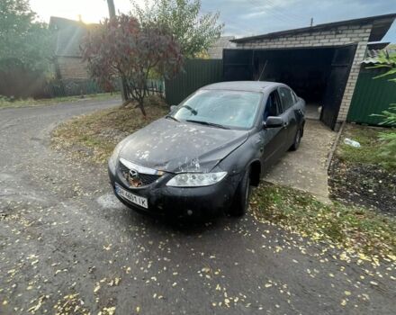 Чорний Мазда 6, об'ємом двигуна 2 л та пробігом 200 тис. км за 853 $, фото 1 на Automoto.ua