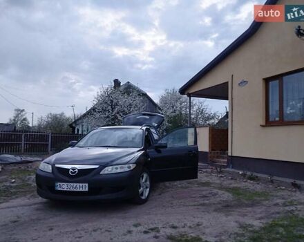 Чорний Мазда 6, об'ємом двигуна 2 л та пробігом 390 тис. км за 3300 $, фото 1 на Automoto.ua