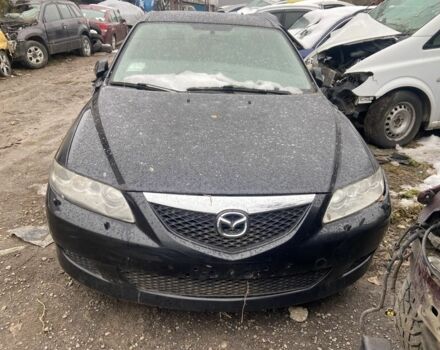 Черный Мазда 6, объемом двигателя 2 л и пробегом 27 тыс. км за 1200 $, фото 1 на Automoto.ua