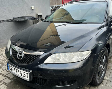 Чорний Мазда 6, об'ємом двигуна 2 л та пробігом 275 тис. км за 3200 $, фото 1 на Automoto.ua