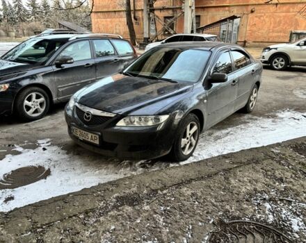 Чорний Мазда 6, об'ємом двигуна 2 л та пробігом 200 тис. км за 3999 $, фото 1 на Automoto.ua