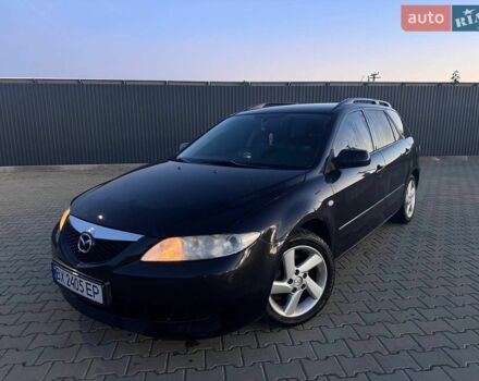 Черный Мазда 6, объемом двигателя 1.8 л и пробегом 340 тыс. км за 3800 $, фото 1 на Automoto.ua