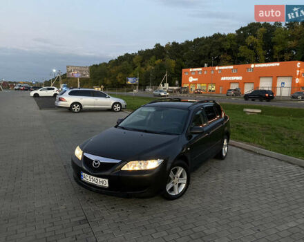 Черный Мазда 6, объемом двигателя 2 л и пробегом 422 тыс. км за 2650 $, фото 1 на Automoto.ua