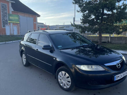 Чорний Мазда 6, об'ємом двигуна 2 л та пробігом 280 тис. км за 4500 $, фото 1 на Automoto.ua