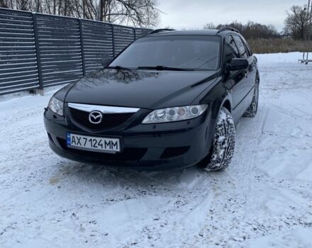Черный Мазда 6, объемом двигателя 2.3 л и пробегом 280 тыс. км за 4500 $, фото 1 на Automoto.ua