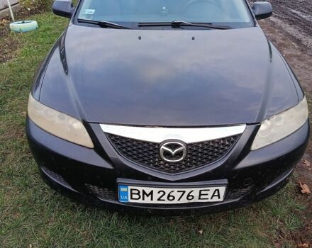 Чорний Мазда 6, об'ємом двигуна 2 л та пробігом 234 тис. км за 3300 $, фото 1 на Automoto.ua