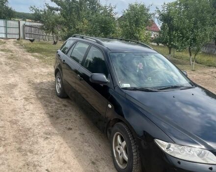 Чорний Мазда 6, об'ємом двигуна 2 л та пробігом 310 тис. км за 2300 $, фото 1 на Automoto.ua